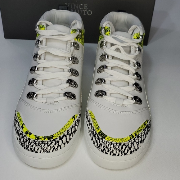 Vince Camuto Fashion neonhigh tops sneakers - Picture 3 of 12